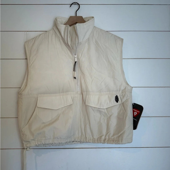 NWT free people Off the Bleachers Vest free people movement - Picture 3 of 10